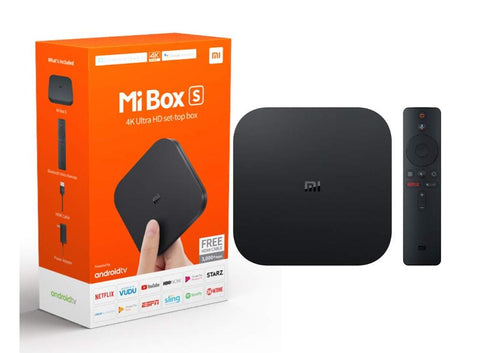 Mi Box S Xiaomi Original - 4K Ultra HD Android TV with Google